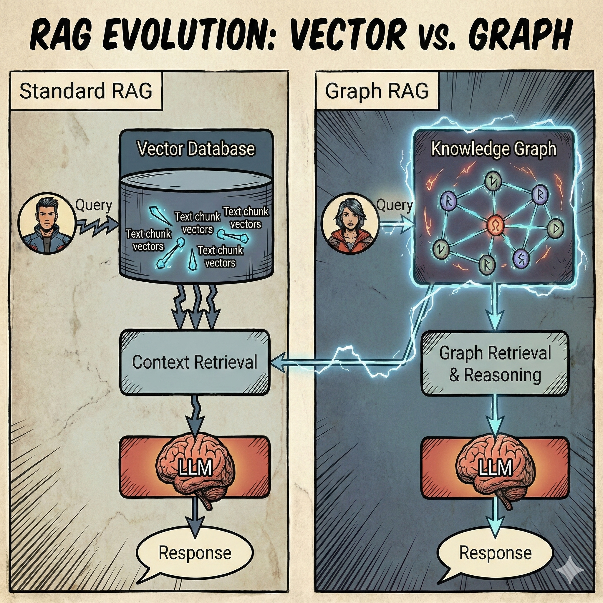 From Vectors to Graphs: The Evolution of Retrieval-Augmented Generation
